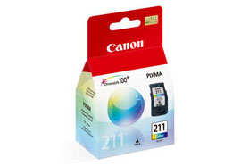 Canon CL-211XL Original Ink Cartridge - Cyan, Magenta, Yellow (CNMCL-211)