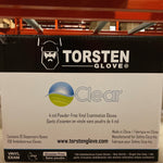 CV-442-S CLEAR VINYL GLOVES 4MIL POWDER FREE 10X100/CASE SIZE SMALL (SP*013596)