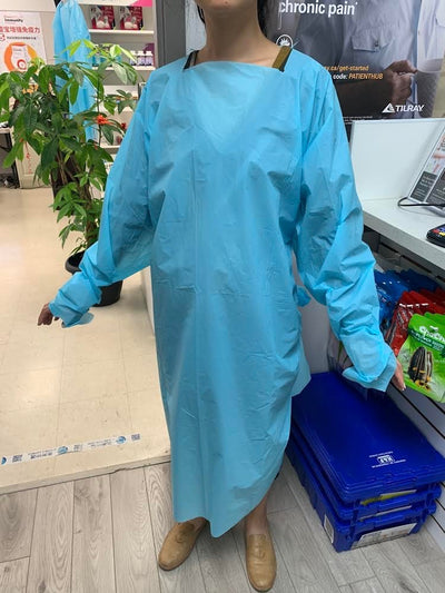 Isolation Gown-Disposable, 150/bx (POL00022)