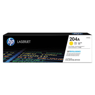 HP 204A Yellow Original Laserjet Toner (HEWCF512A)