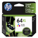 HP 64 XL Tricolour Ink Cartridge (HEWN9J91AN140)