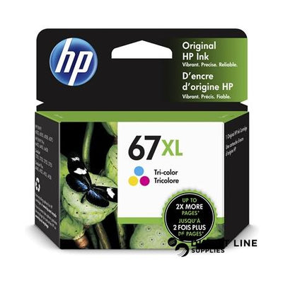 HP 67 XL Tri-color Original Ink (HEW3YM58AN)