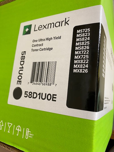 58d1u00 Extra Ultra Ret Prog Toner (LEX58D1U00)