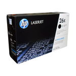 HP 26X (CF226X) Black High Yield Original LaserJet Toner Cartridge (HEWCF226X)