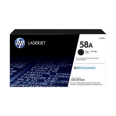 HP 58A (CF258A) Regular Yield Toner - Black