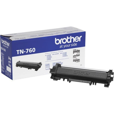 Brother TN760 Original Toner Cartridge - Black TN-760