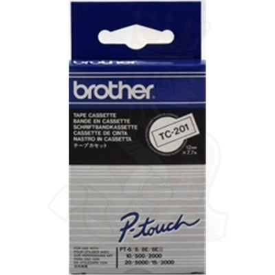 Brother P-touch TC201 Label Tape (BRTTC201)