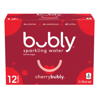 BEVER. BUBLY  CHERRY 355ml (VND01PE238CHE)