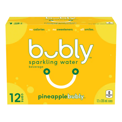 BEVER. BUBLY  PINEAPPLE 355ml (VND01PE238PIN)