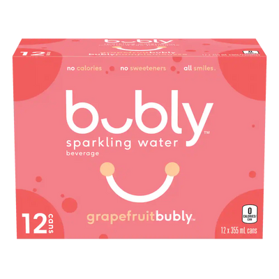 BEVER. BUBLY  GRAPEFRUIT 355ml (VND01PE238GRP)