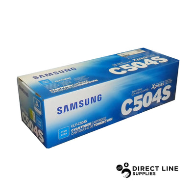 Samsung CLT-C504S Original Cyan Toner (SASSU029A)