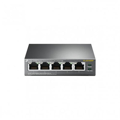 TP-Link 5-Port Gigabit Desktop Switch with 4-Port PoE+ (TPLTL-SG1005P)