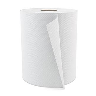 PAP.TOWEL ROLL 8X800' WHT. (VPU101025)