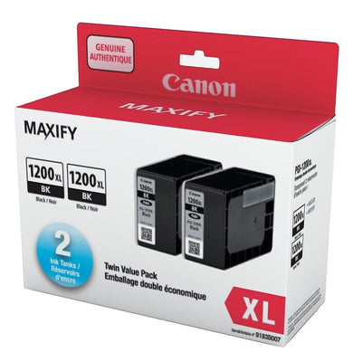 Canon  PGI-1200XL Black Twin Pack (CNM9183B007)