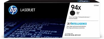 HP 94X HIGH YIELD BLACK LASERJET TONER CARTRIDGE (HEWCF294X)