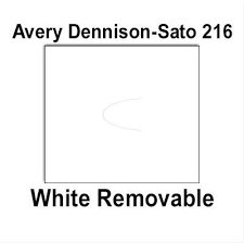 Sato/Avery/Dennison 216 Wh/Perm,NTP label,SLV,16slv/case (LSA1618WH)