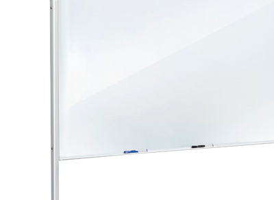 Quartet InvisaMount Vertical Glass Dry-Erase Board - 42x72 (QRTQ014274IMW)