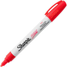 35550 SHARPIE PAINT MARK.MED.RED (SAN35550)