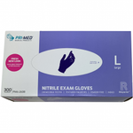 Pri-Med Large Nitrile Gloves,300/bx (PM6-2608)